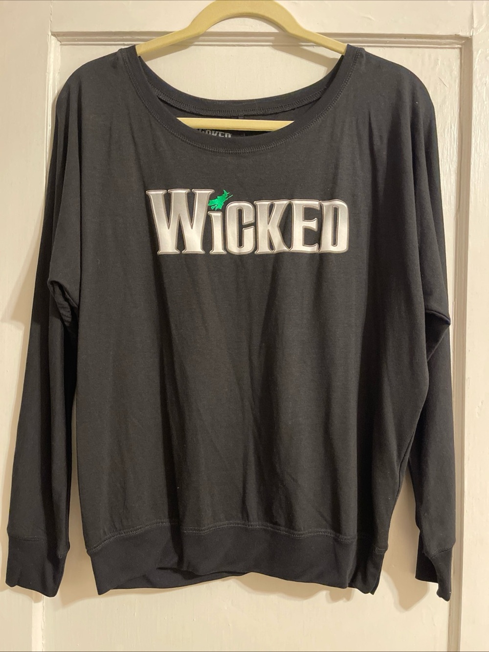 Wicked the Broadway Musical Long Sleeve T-shirt, New, Size Large. Authentic